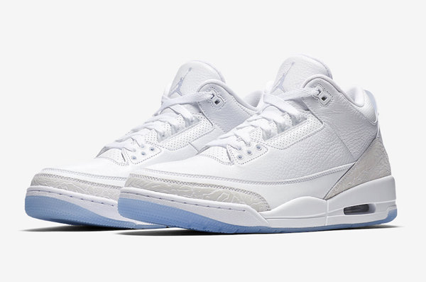 Men's Running weapon Air Jordan 3 White Shoes 058 Men's Running weapon Air Jordan 3 White Shoes 058